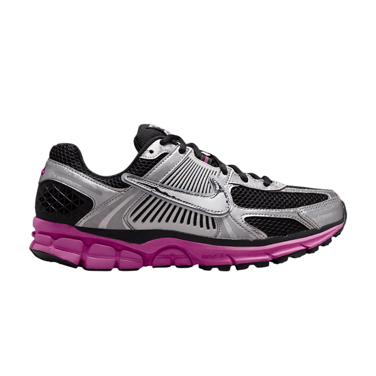 Nike Wmns Air Zoom Vomero 5 'Off Noir Fire Pink Metallic Silver'
