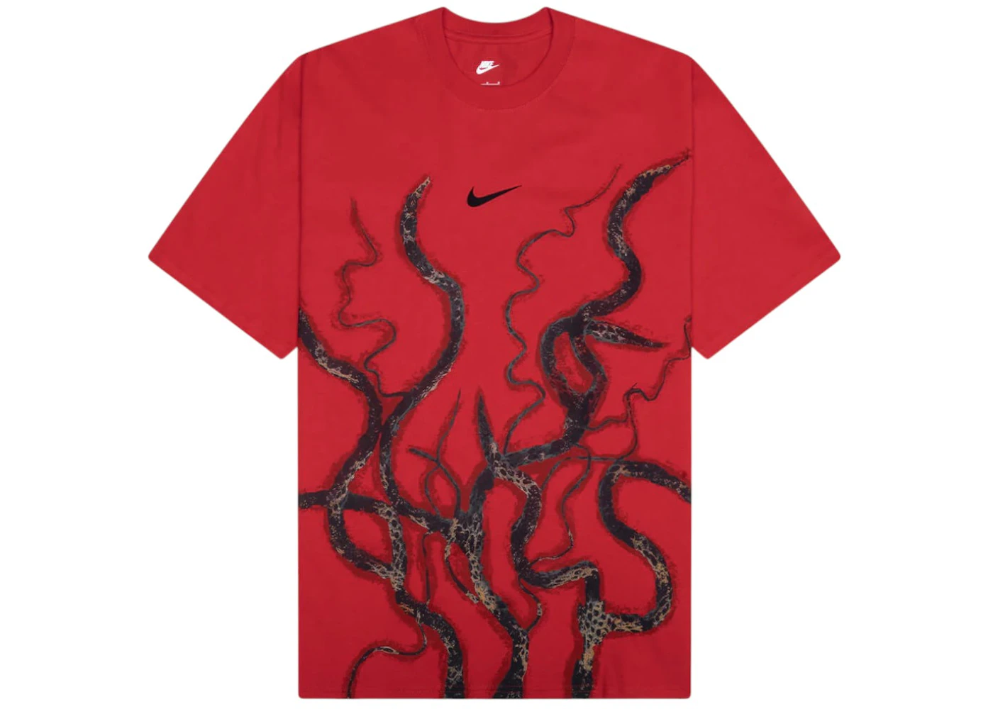Nike x Stranger Things Max90 Tee University Red Black