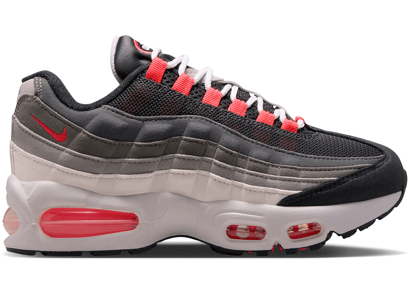 Nike Air Max 95 Big Bubble Reverse Solar Red (GS)