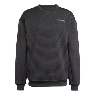 adidas Terrex Xploric Crewneck Sweatshirt Asia Sizing 'Black'