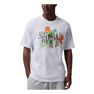 Air Jordan Brooklyn Space Jam Graphic T-Shirt 'White'