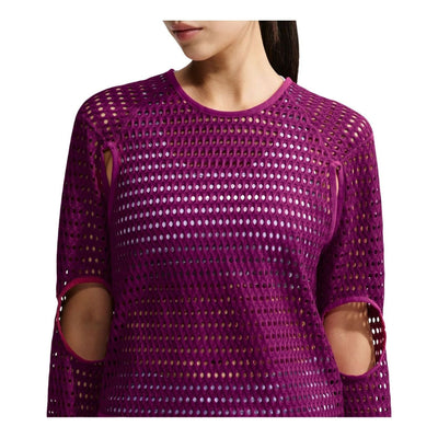 (WMNS) Nike Radical Airflow Long Sleeve Running Top 'True Berry'