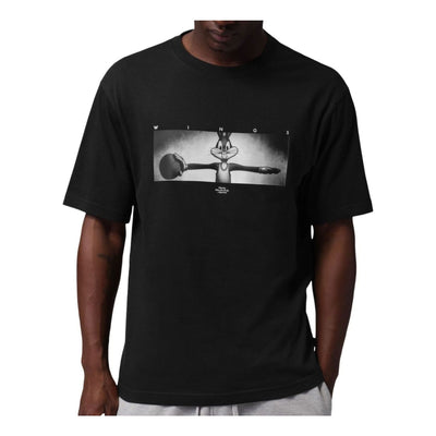 Air Jordan Brooklyn Space Jam Wings T-Shirt 'Black'