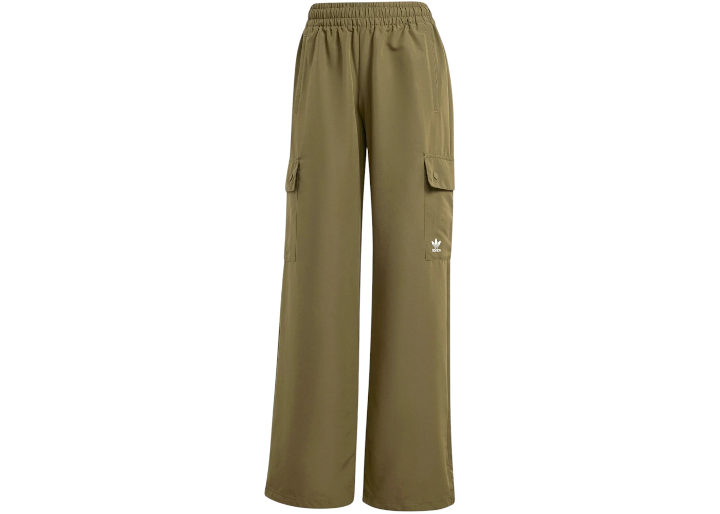 adidas Women's Essentials Woven Cargo Pant Olive Strata