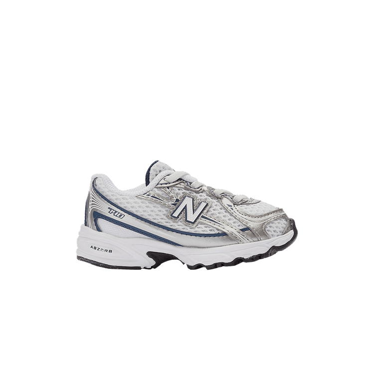 New Balance 740 Bungee Lace Toddler 'Navy White'