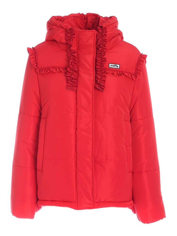 Vivetta Ruched Puffer Jacket