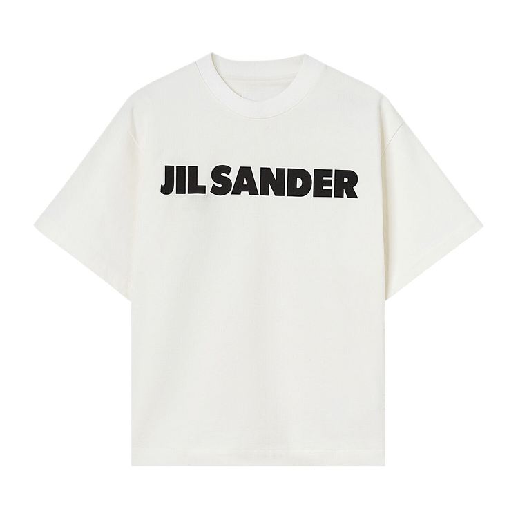 Jil Sander Logo Printed T-Shirt 'Porcelain'