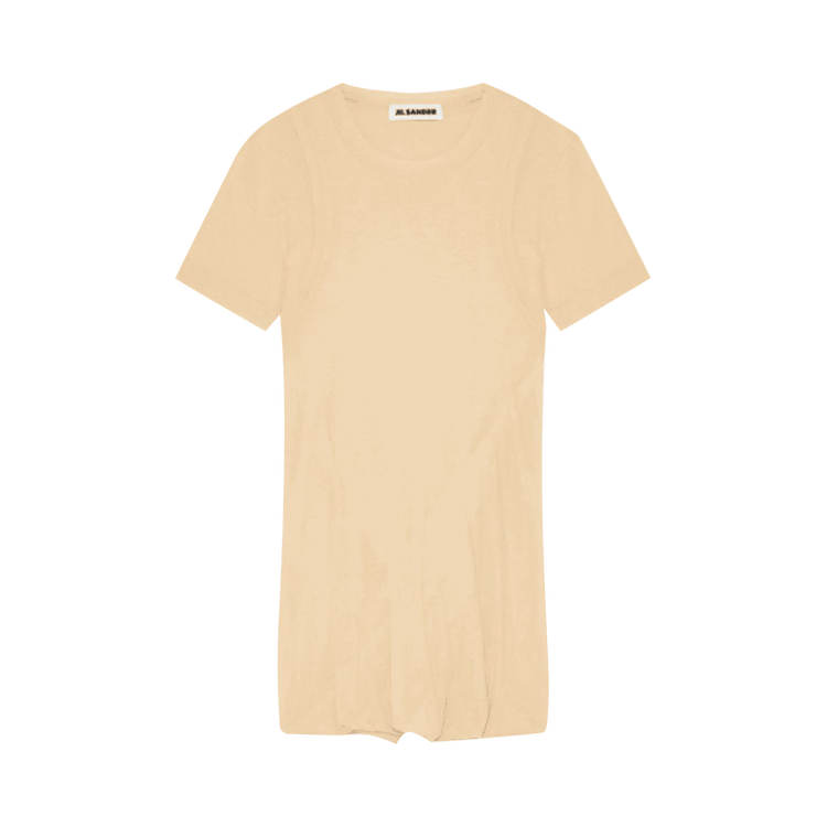 Jil Sander Crewneck T-Shirt 'Bone'