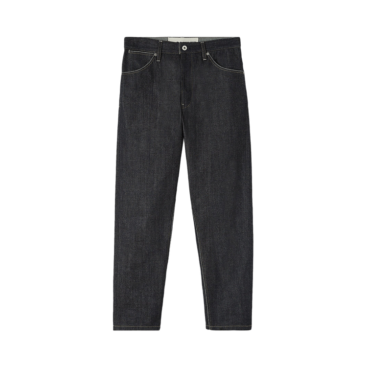Jil Sander Twisted Denim Trousers 'Dark Blue'