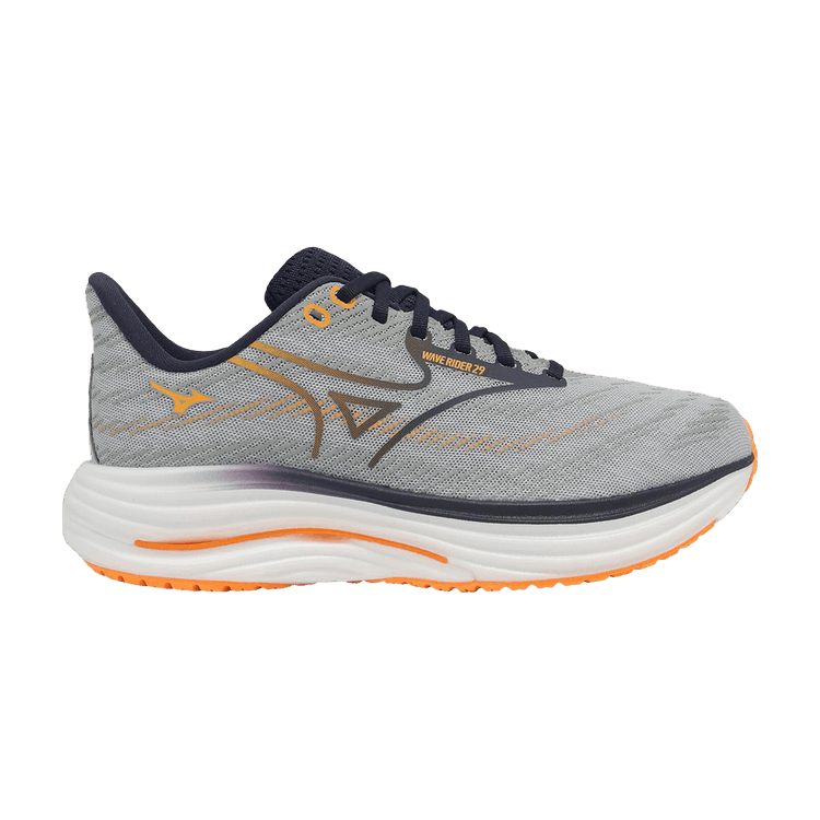 Mizuno Wave Rider 29 Super Wide 'Grey Black'
