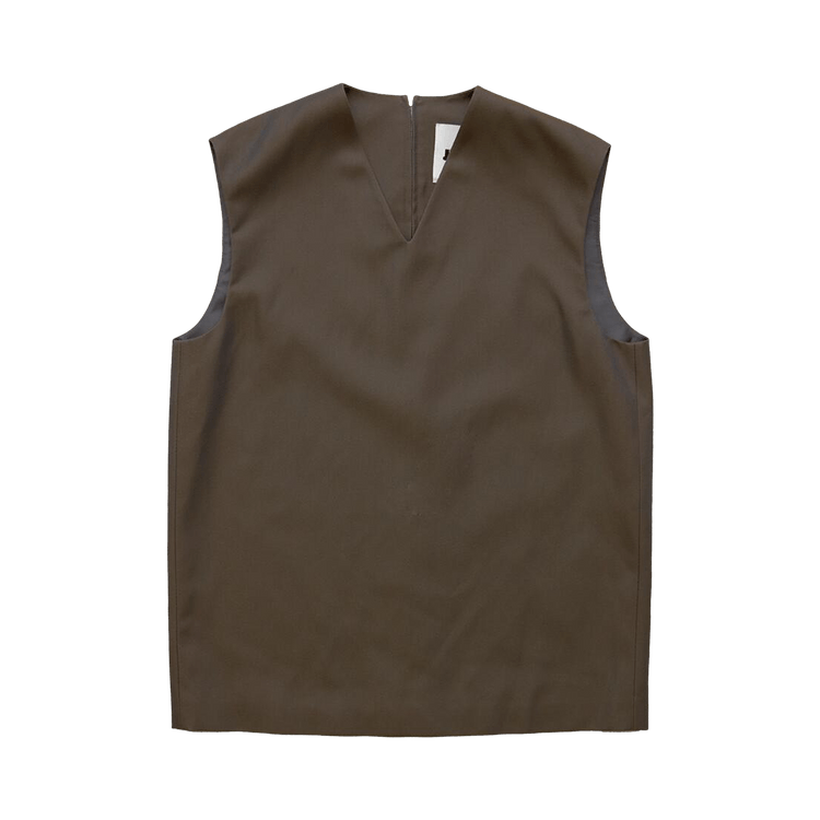 Jil Sander Iridescent Sleeveless Vest 'Grey'