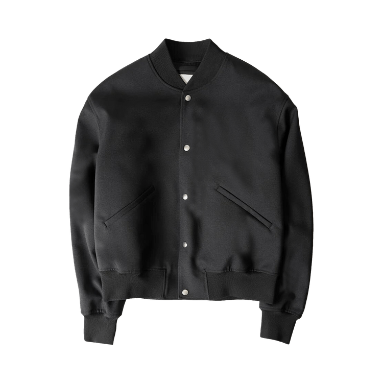 Jil Sander Recycled Polyester Bomber Jacket 'Black'