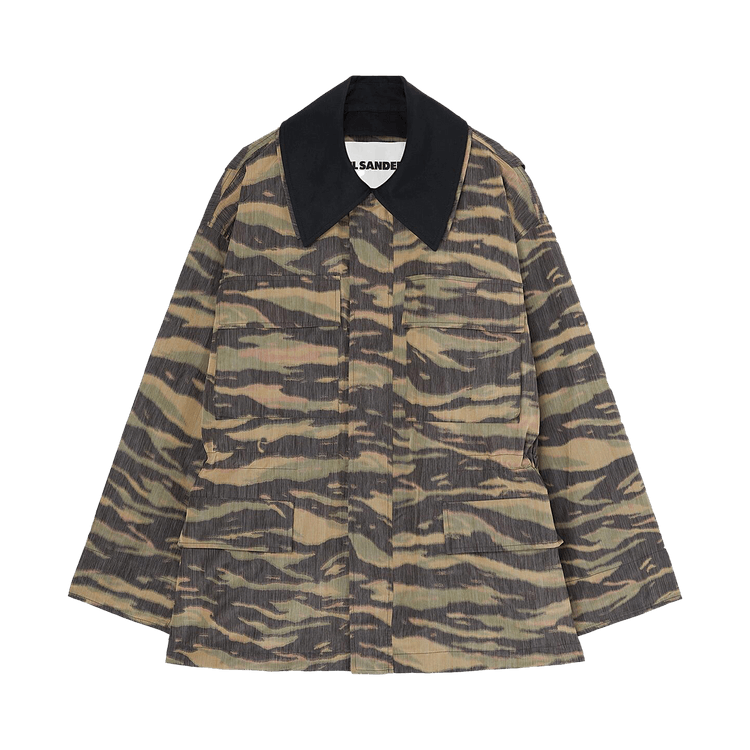 Jil Sander Camouflage Field Jacket 'Multicolor'