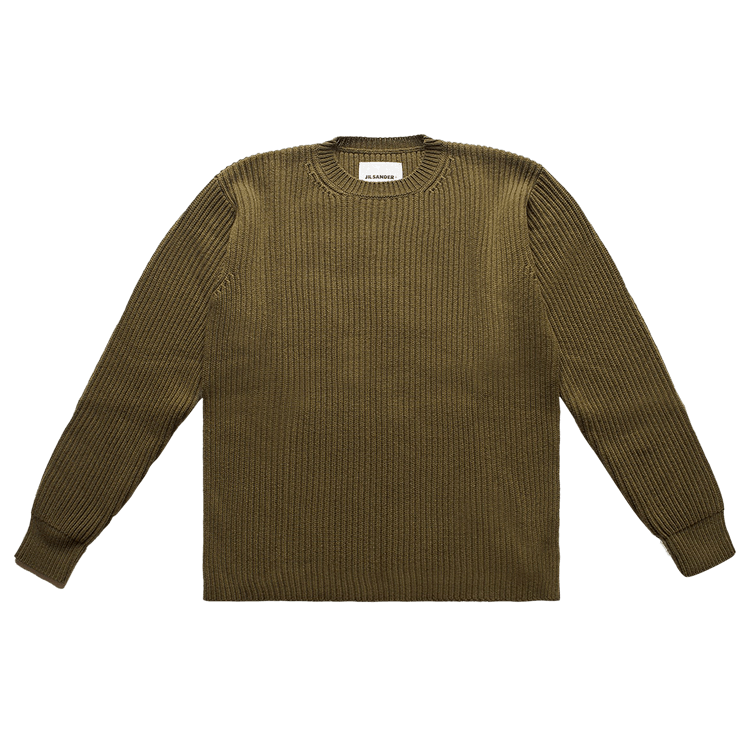 Jil Sander Cableknit Sweater 'Green'