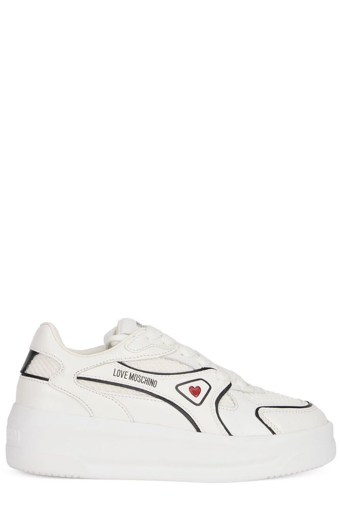 Love Moschino Logo Printed Sneakers