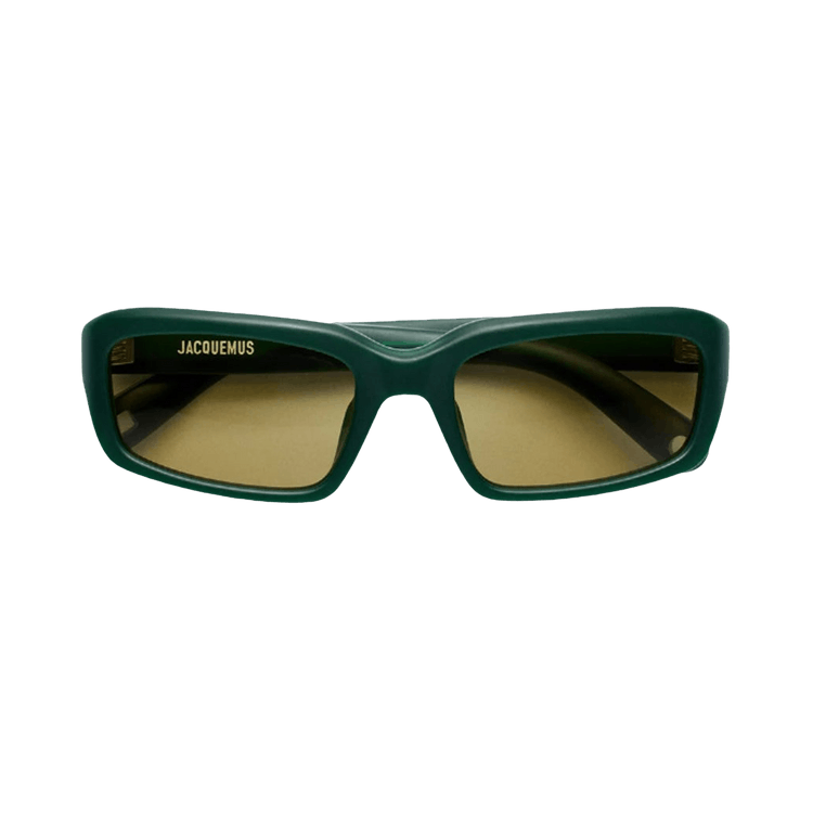 Jacquemus x Linda Farrow Marino Sunglasses 'Green/Silver'
