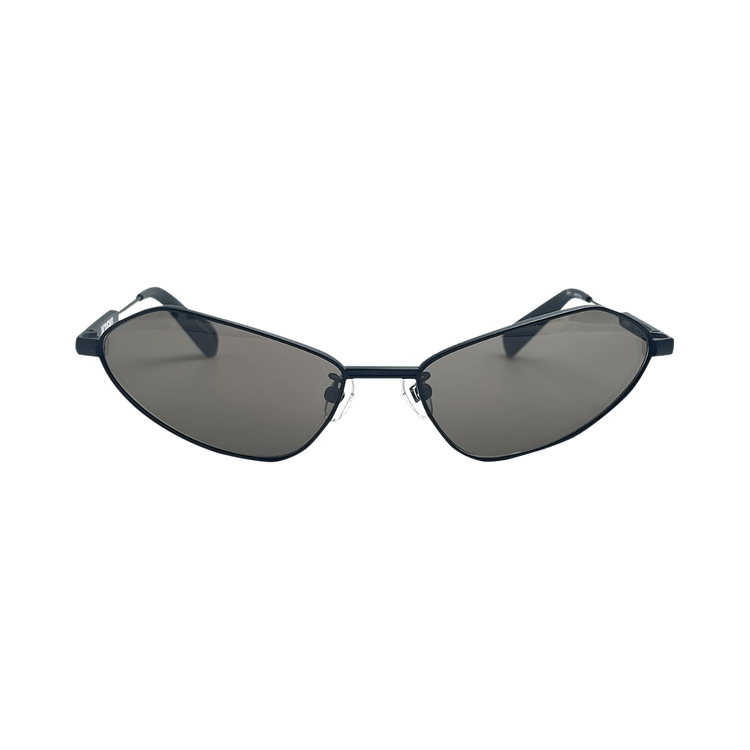 Jacquemus x Linda Farrow Bambino Metal Sunglasses 'Matt Black/Grey'
