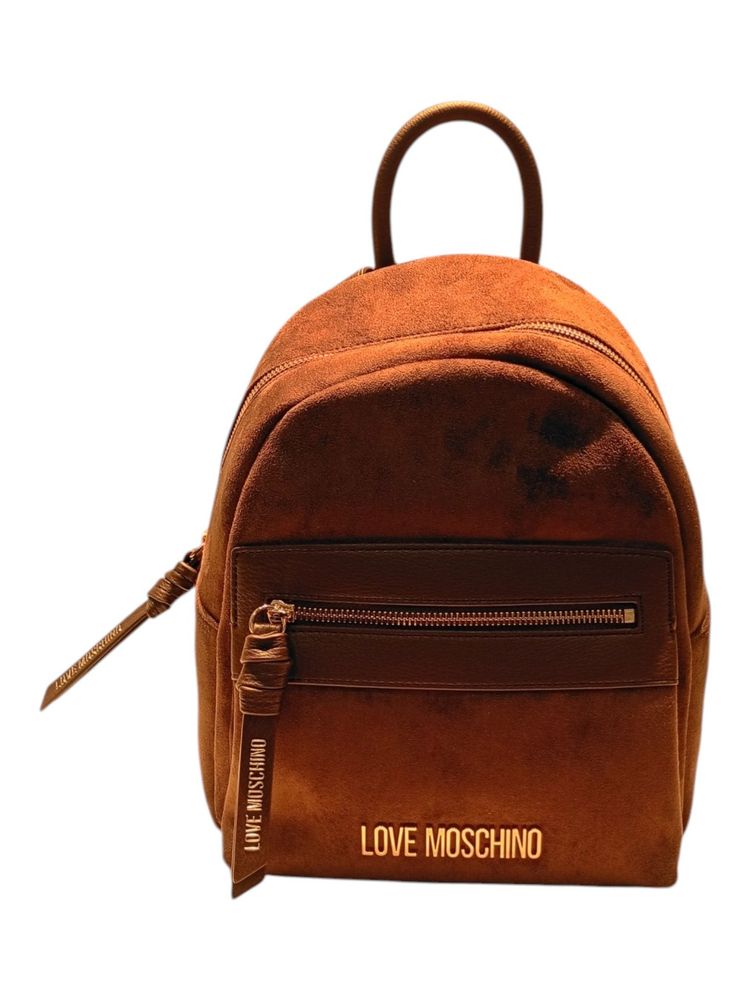 Love Moschino Logo Lettering Backpack