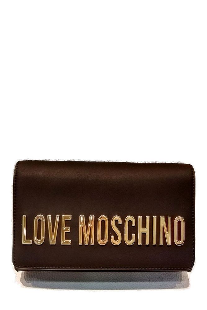 Love Moschino Logo Lettering Crossbody Bag