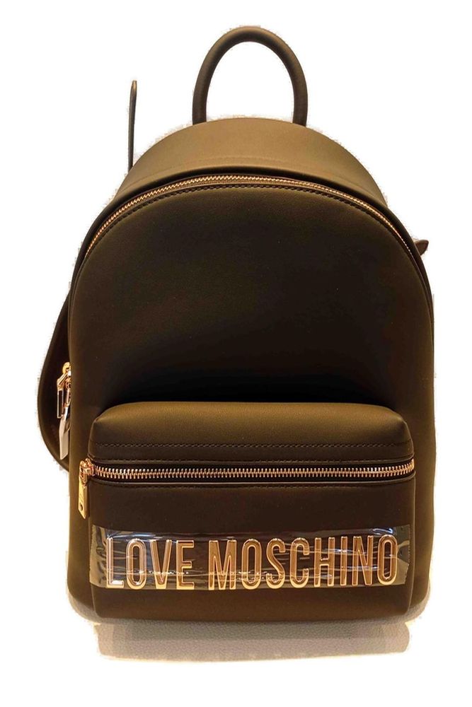 Love Moschino Logo Lettering Backpack