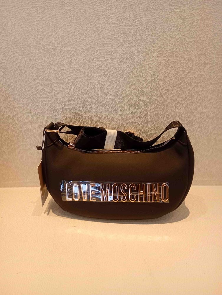 Love Moschino Logo Lettering Shoulder Bag