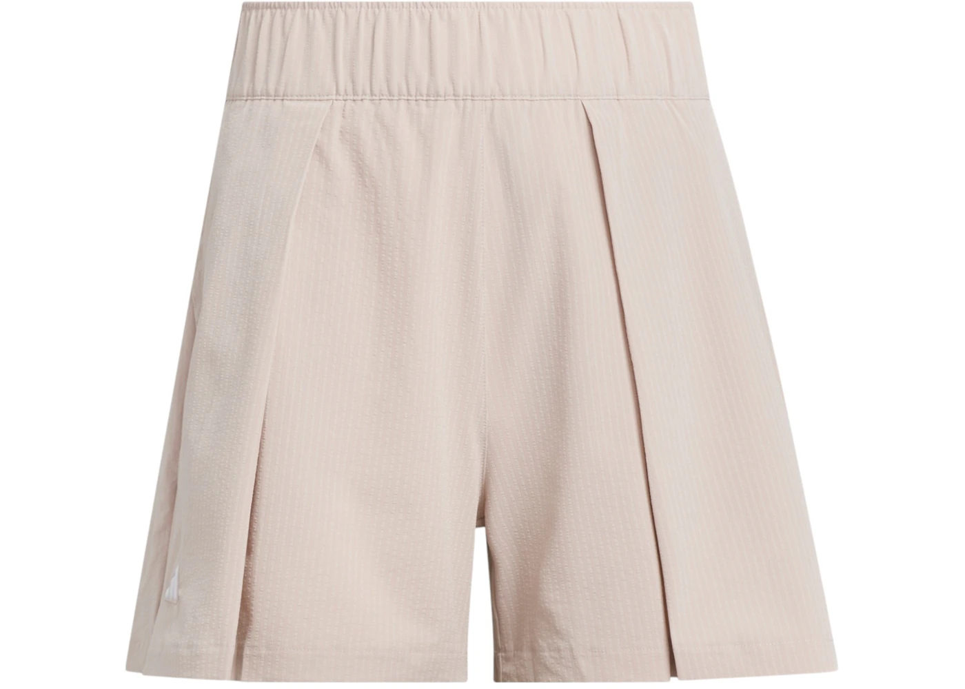 adidas Women's Go-To Pleated Shorts Wonder Taupe