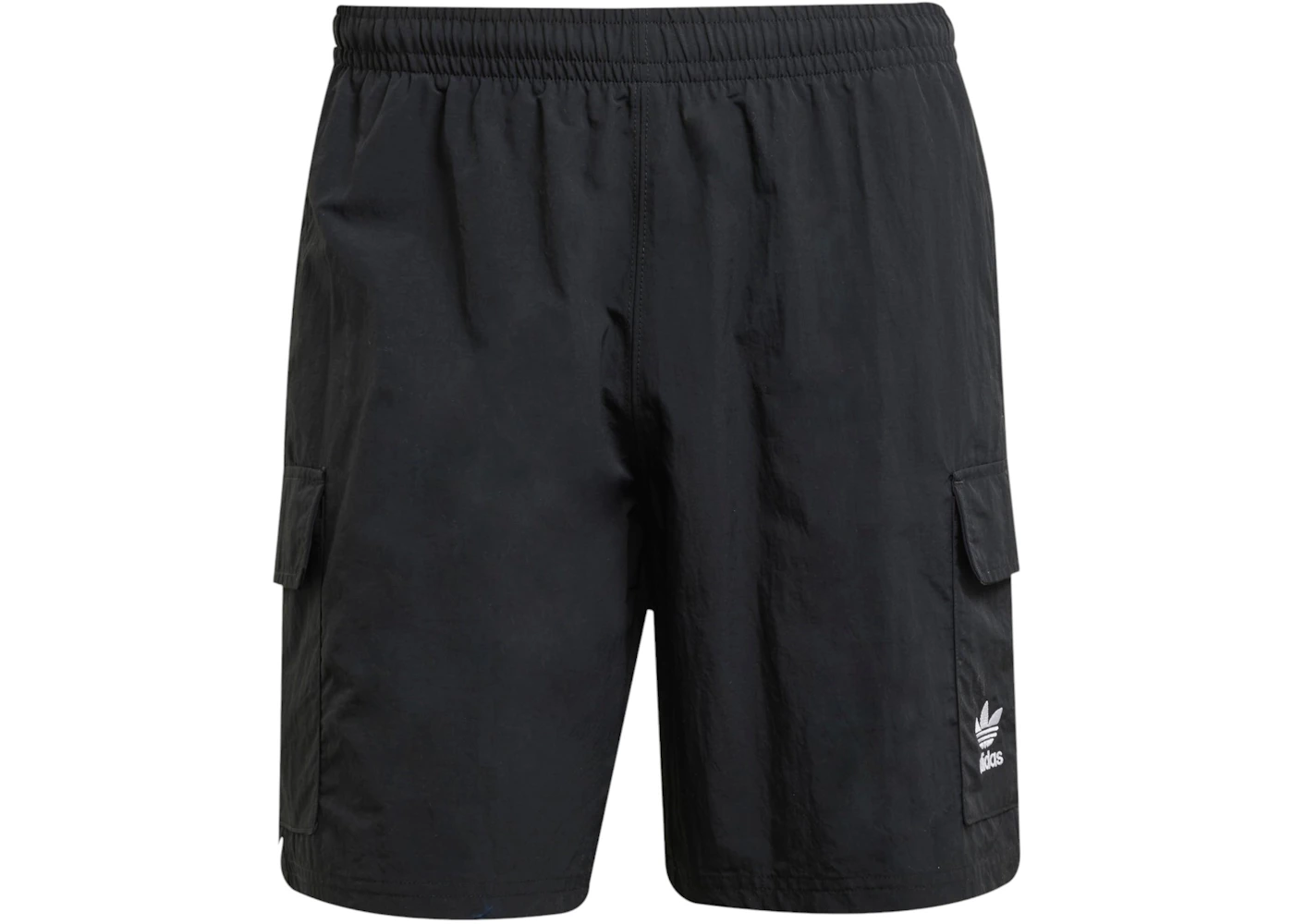 adidas Trefoil Essentials Woven Cargo Shorts Black