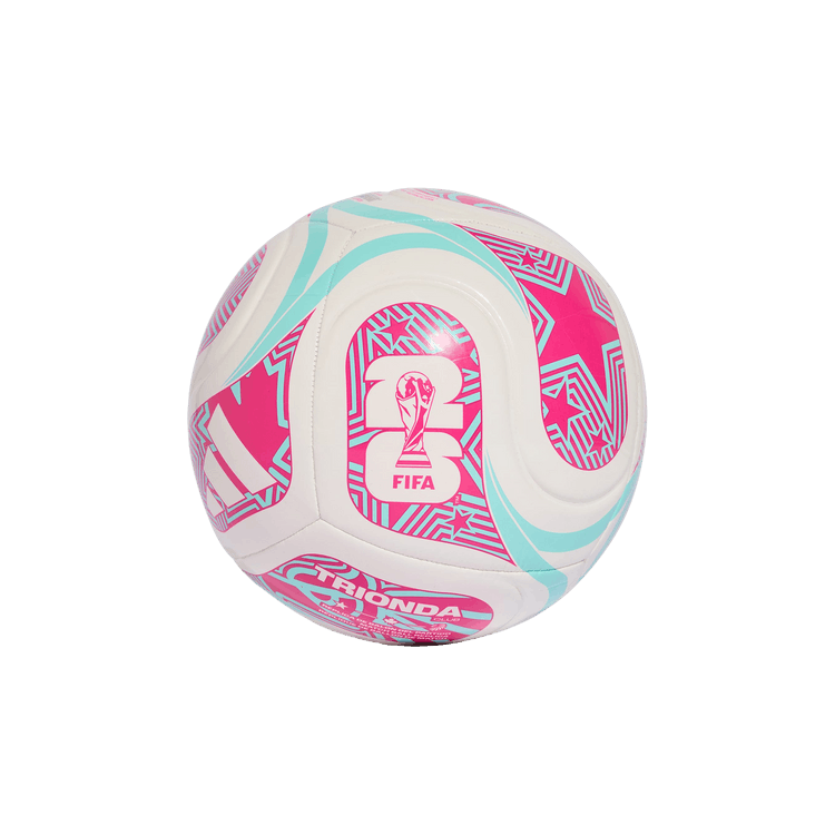 Adidas FIFA World Cup 26 Trionda Club Ball 'White/Flash Aqua/Shock Pink'