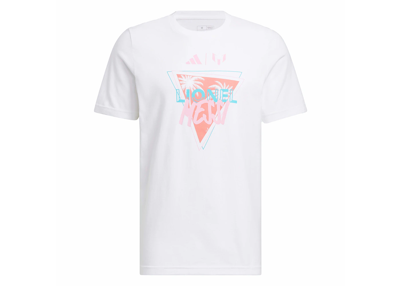 adidas Messi Tee White