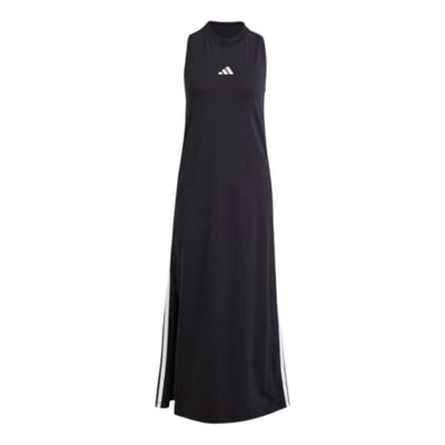 (WMNS) adidas Essentials 3-Stripes Long Racerback Dress Asia Sizing 'Black White'