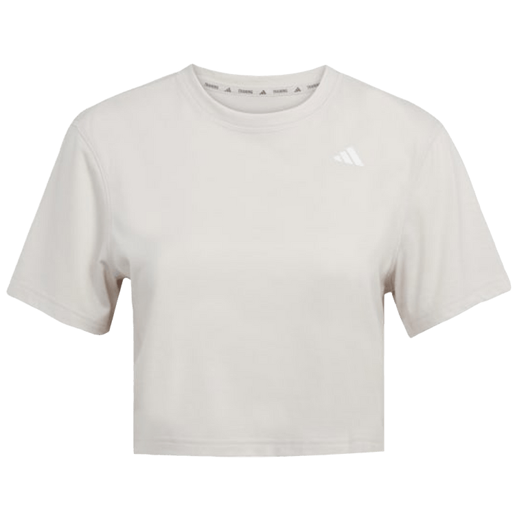 Adidas Train Essentials Boxy Workout Tee 'Beige'