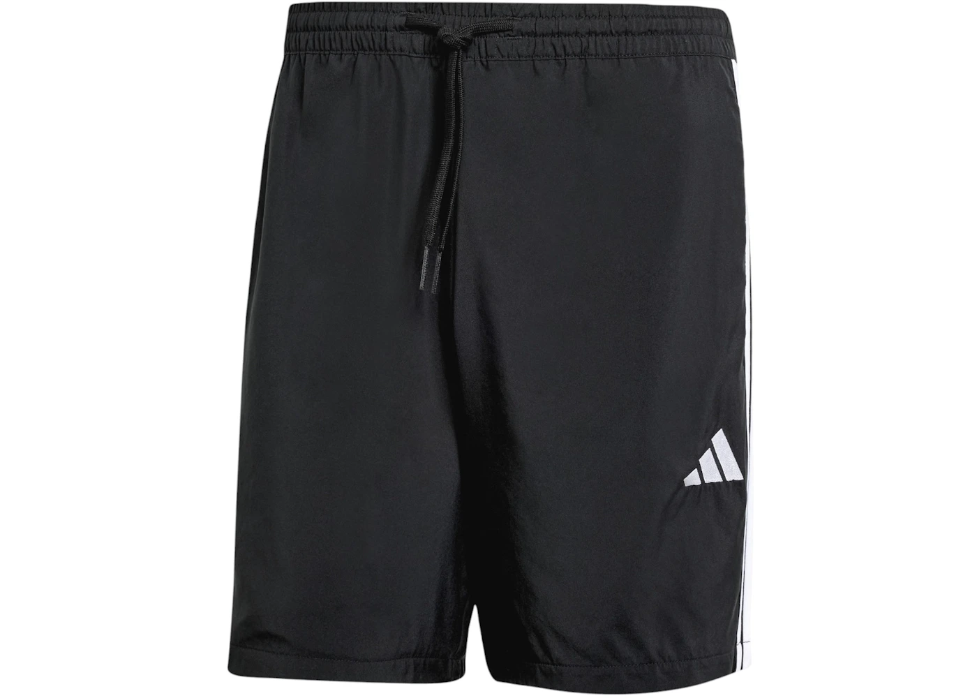 adidas Essential 3-Stripes Chelsea Shorts Black White