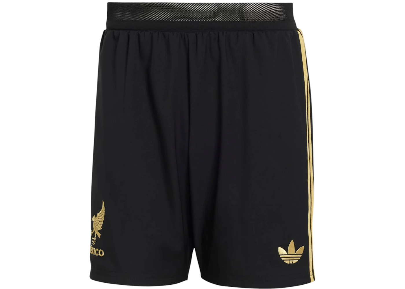 adidas Mexico 25 Gold Shorts Black