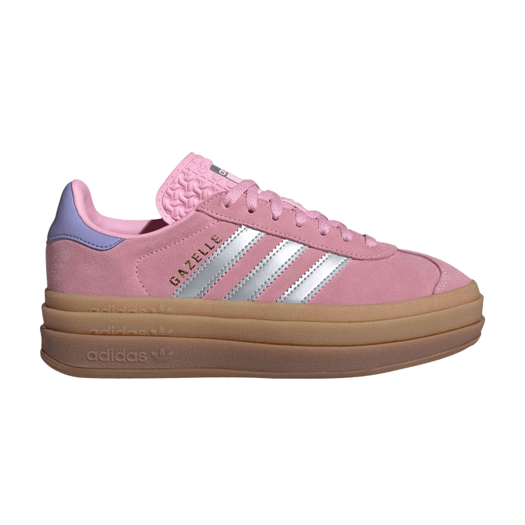 adidas Gazelle Bold J 'True Pink Silver Purple'