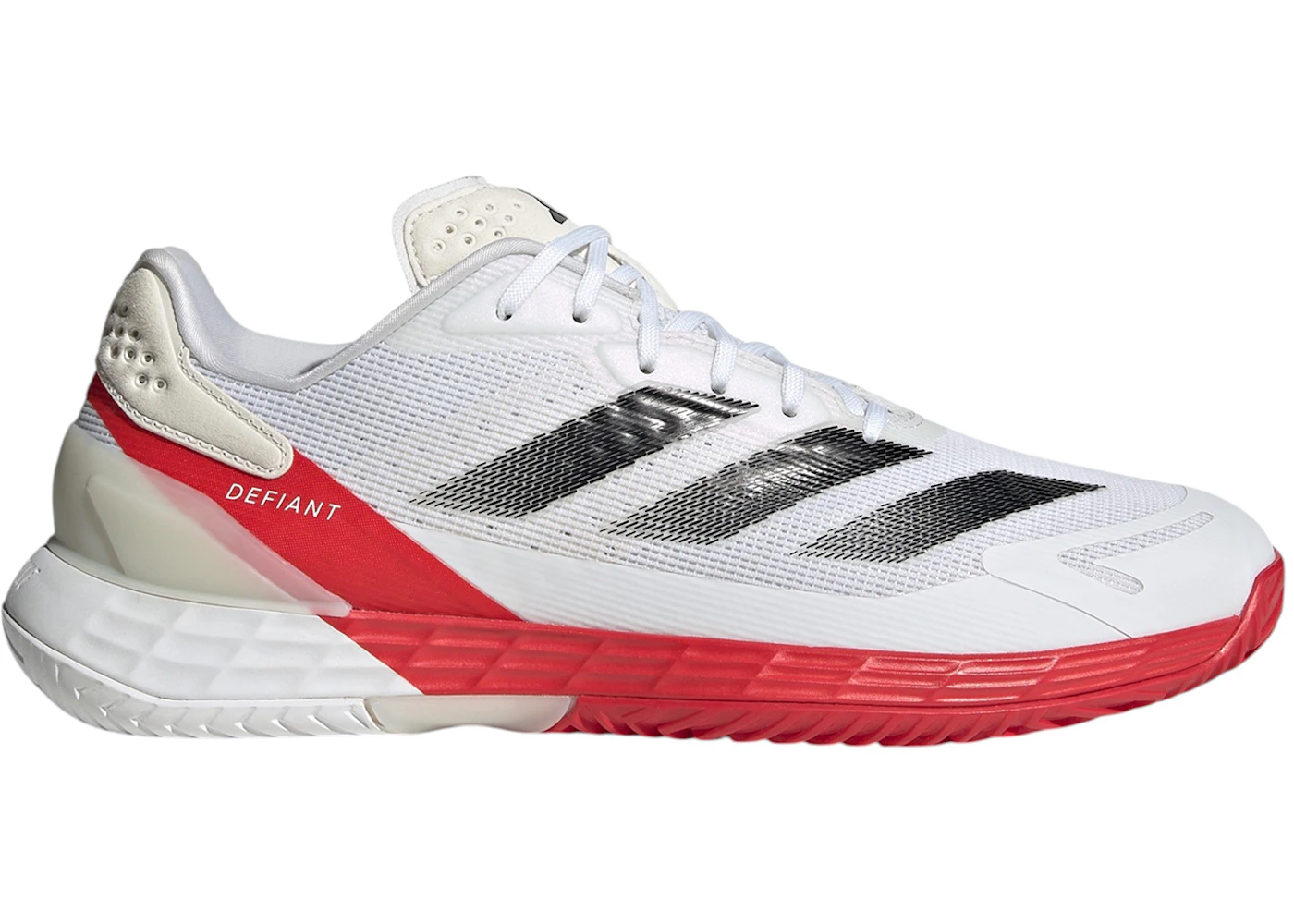 adidas Defiant Speed 2 White Black Pure Ruby