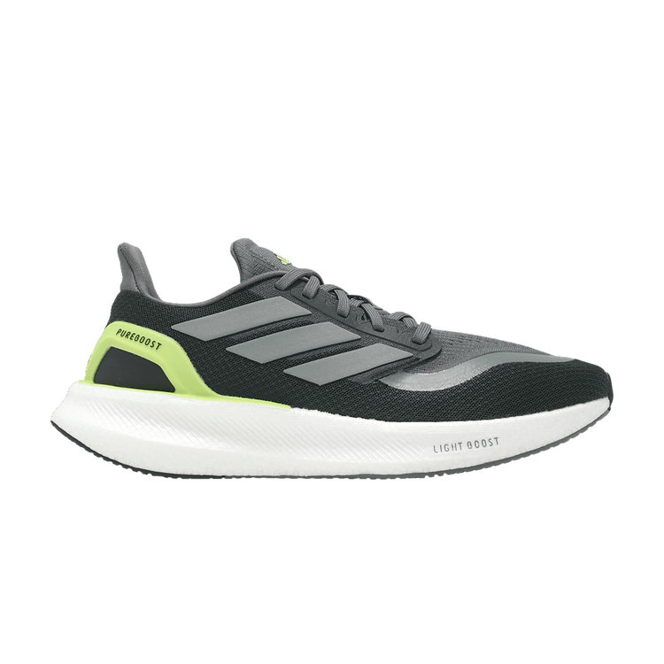Adidas PureBoost 5 'Black Iron Metallic Lime'
