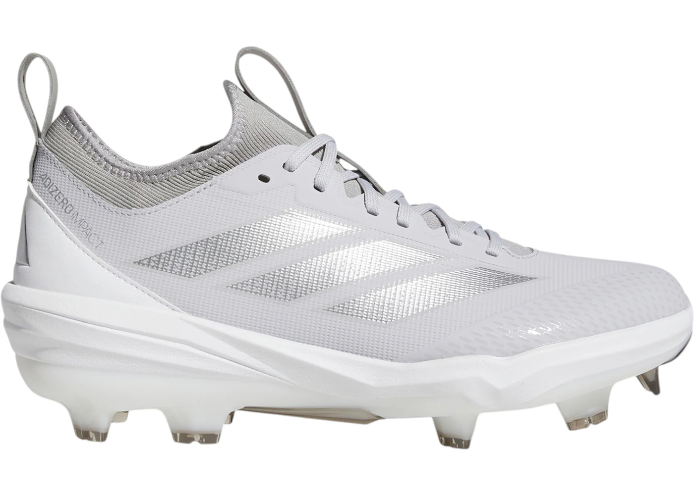 adidas Adizero Impact 2.0 TPU Team Light Grey White Silver