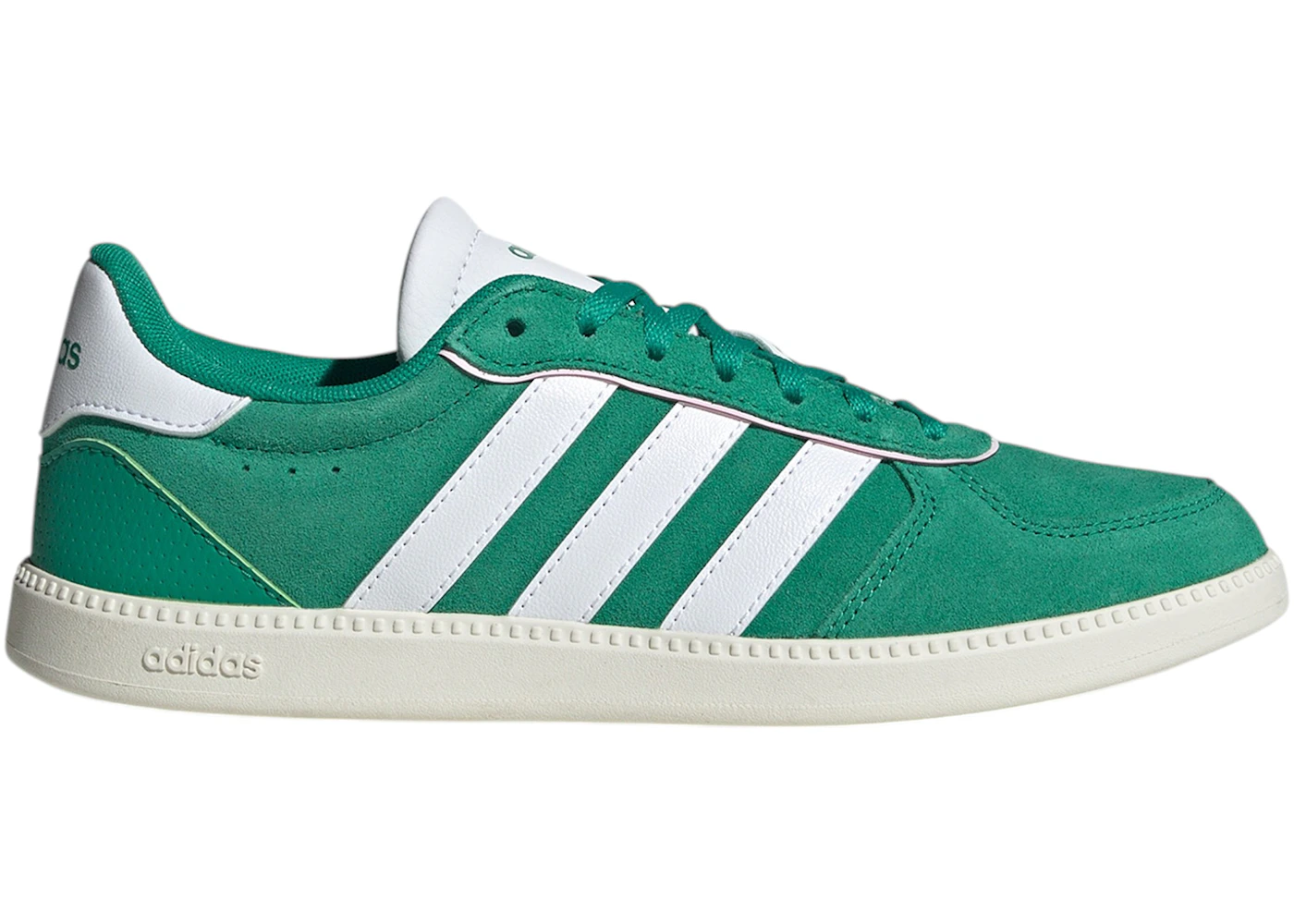 adidas Breaknet Sleek Court Green White Pink (Women's)