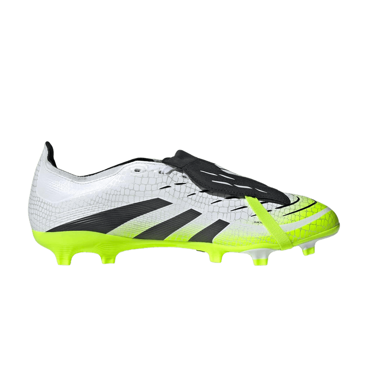 adidas Predator League Foldover Tongue FG MG 'Cloud White Lucid Lemon'
