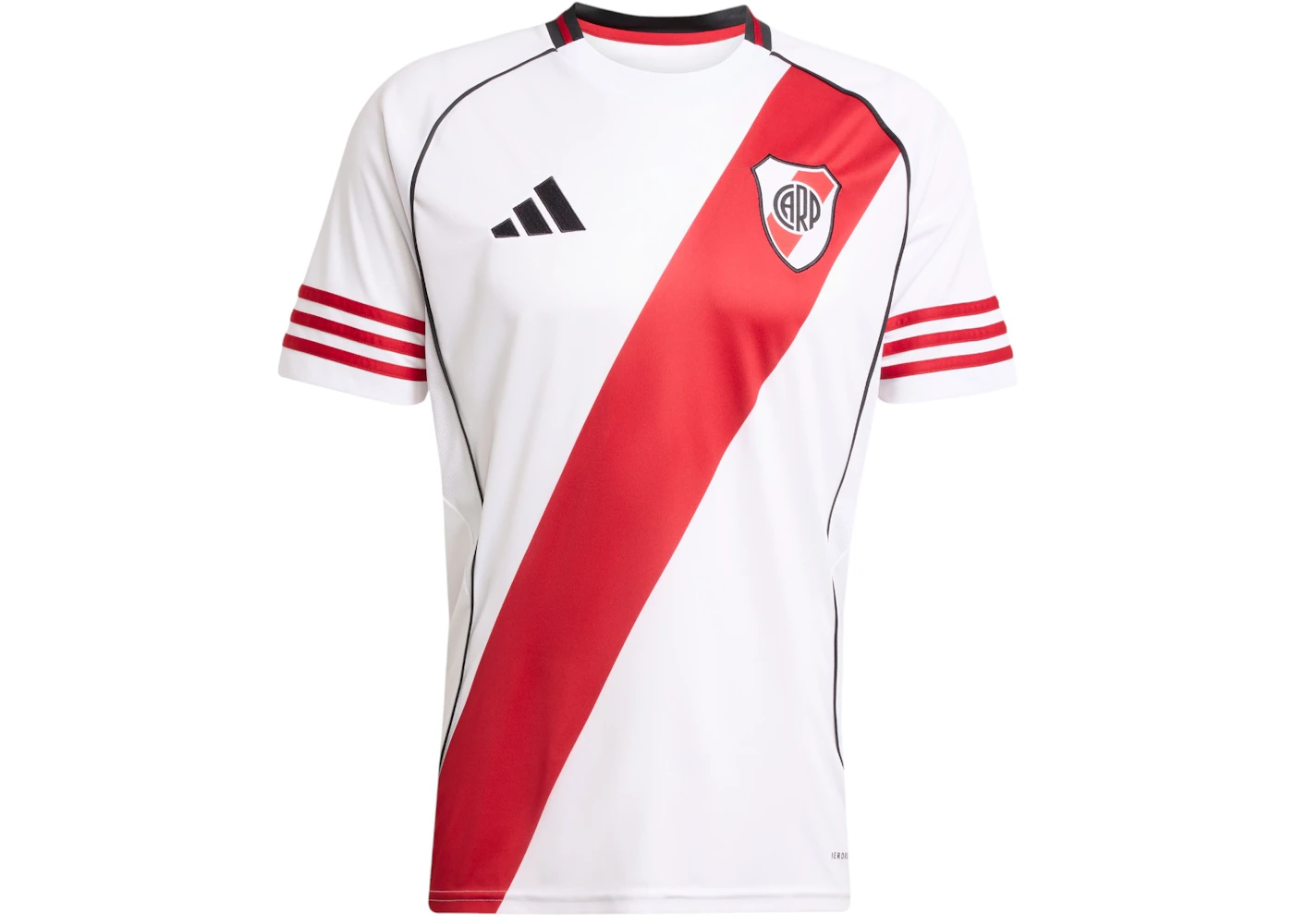 adidas River Plate 25/26 Home Jersey White Team Power Red 2