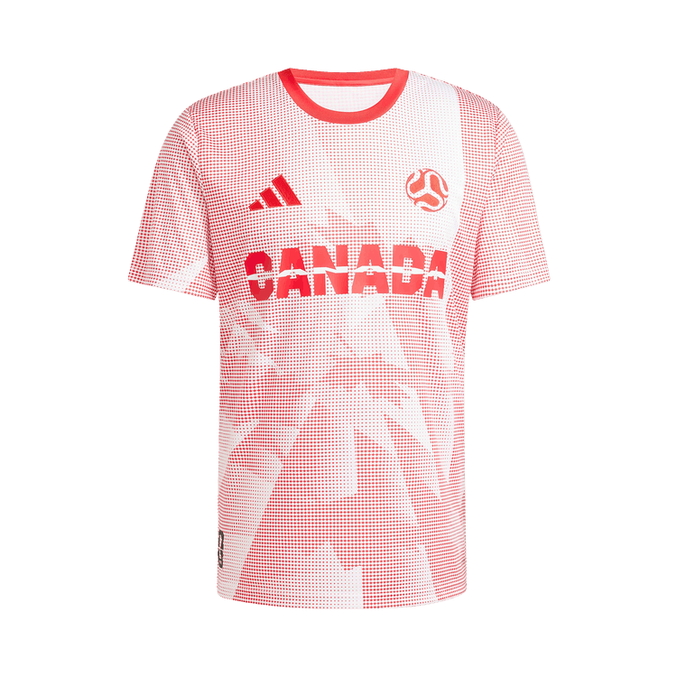Adidas Canada Jersey 'White/Vivid Red'