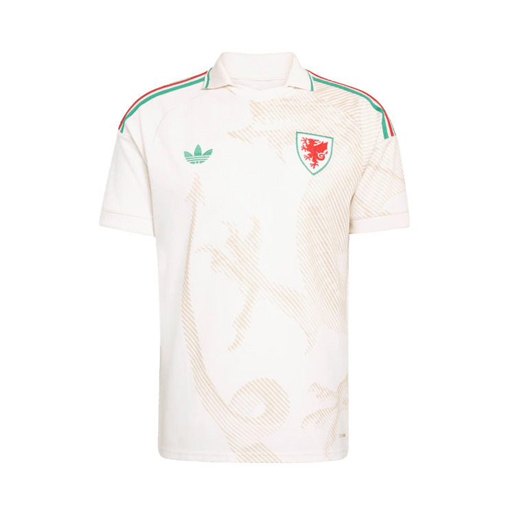 Adidas Wales 26 Away Jersey 'Chalk White'