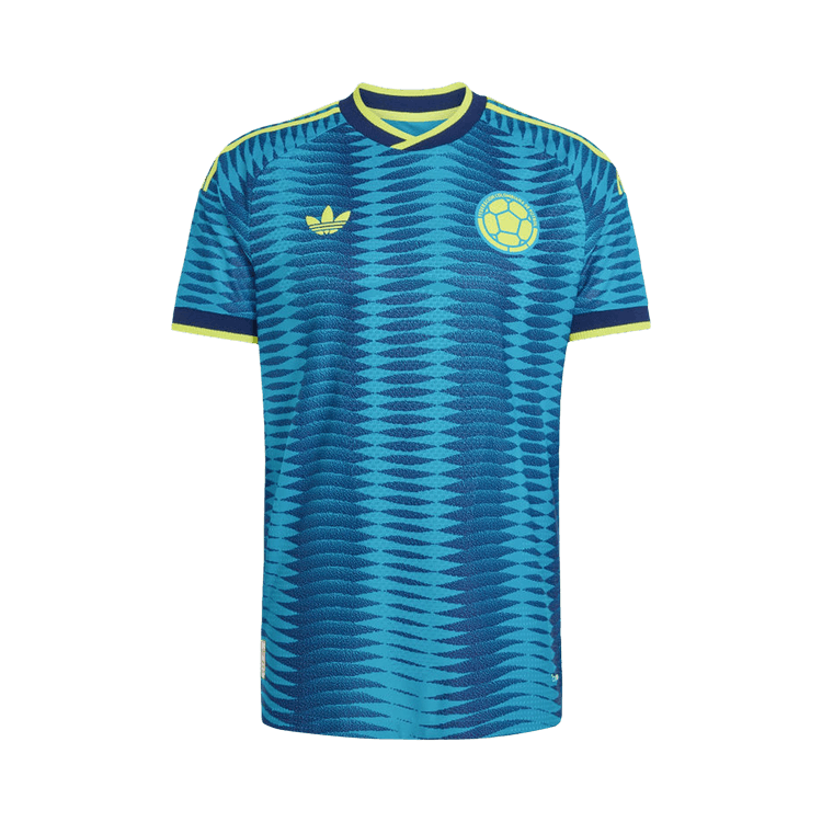 Adidas Colombia 26 Away Authentic Jersey 'Mystery Petrol/Team Navy Blue'