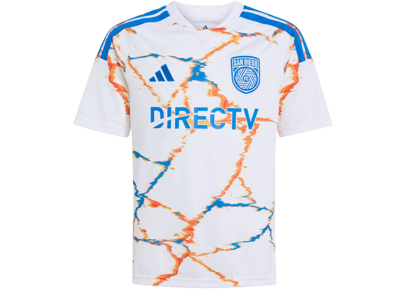 adidas Kids San Diego FC 26/27 Away Jersey White