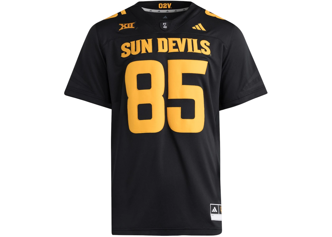 adidas Sun Devils Premier Alternate Jersey Black Black