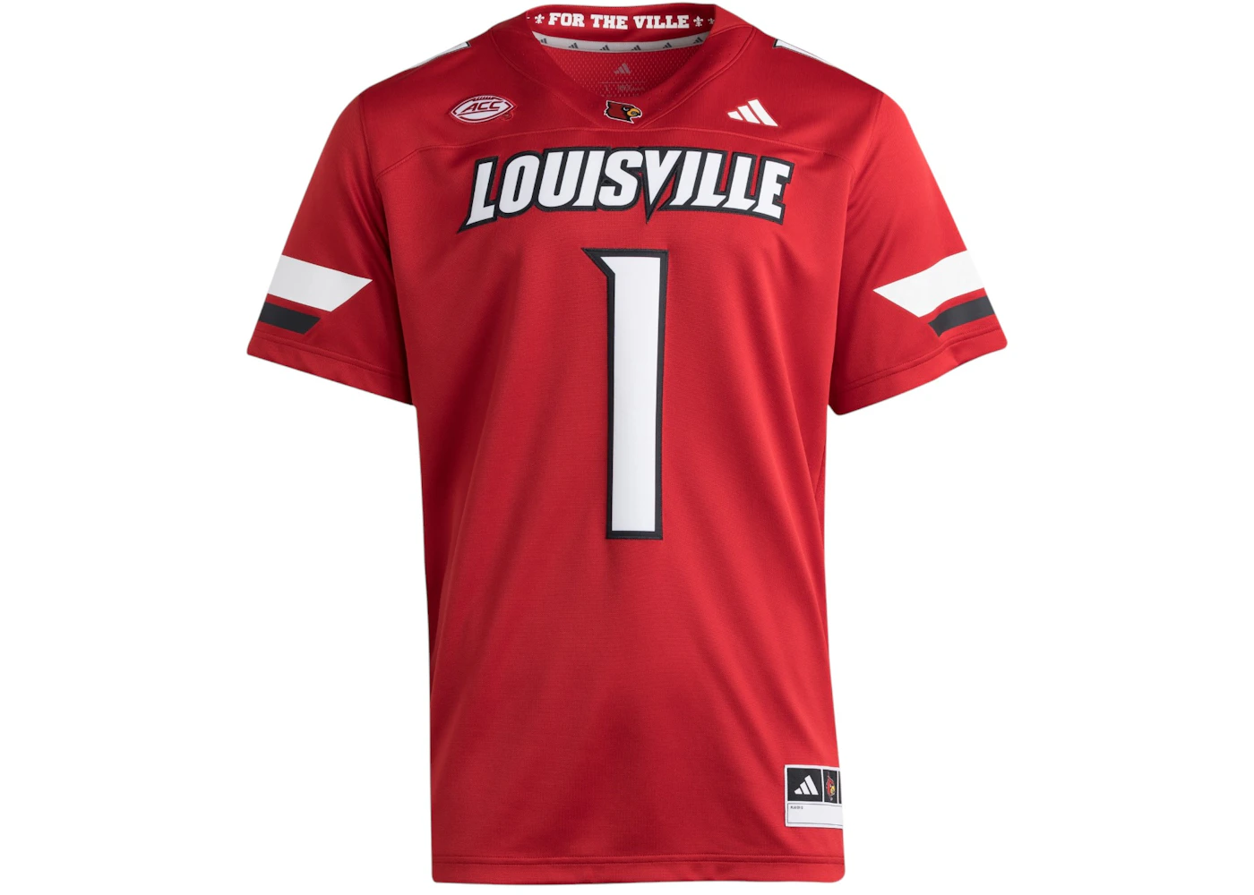 adidas Cardinals Premier Home Jersey Louisville Team Power Red