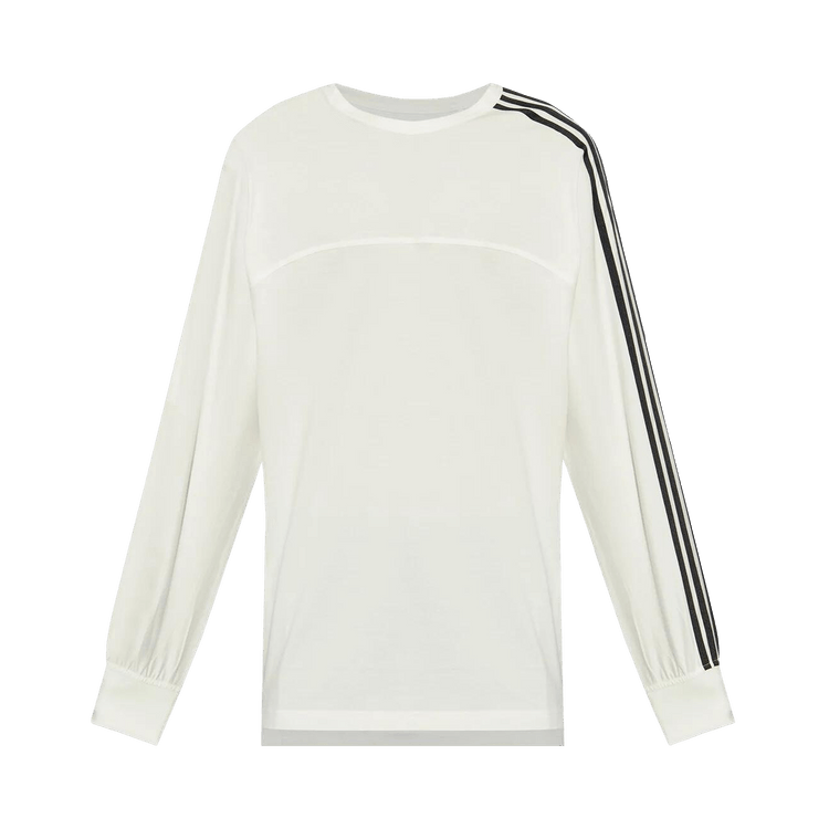 Y-3 3 Stripes Long-Sleeve Tee 'White'
