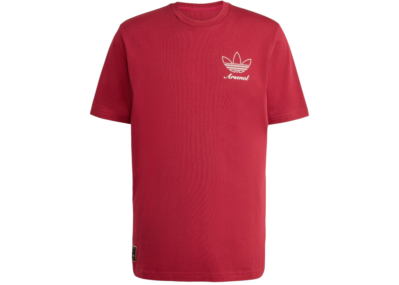 adidas Arsenal Terrace Icons Graphic T-Shirt Team Coll Burgundy 2