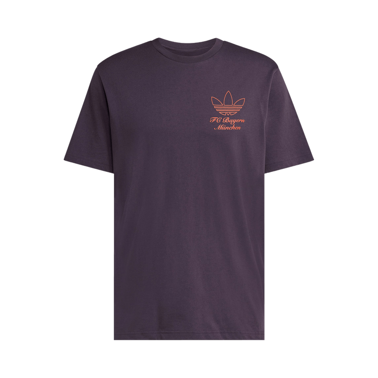 Adidas FC Bayern Terrace Icons Graphic Tee 'Aurora Black'