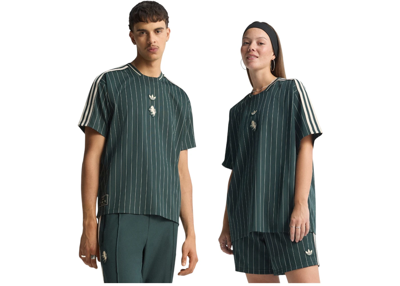 adidas Juventus Terrace Icons Jersey Shadow Green